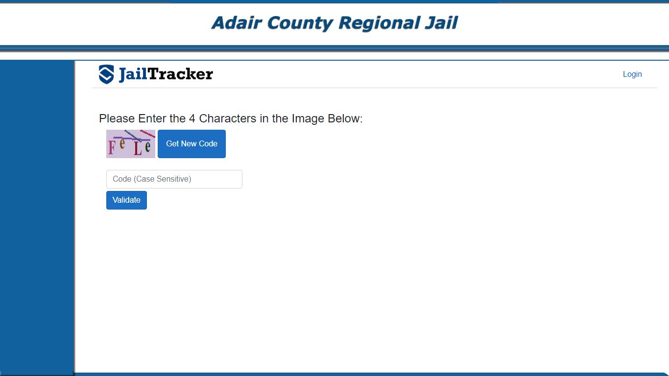 Welcome to the Adair County Regional Jail