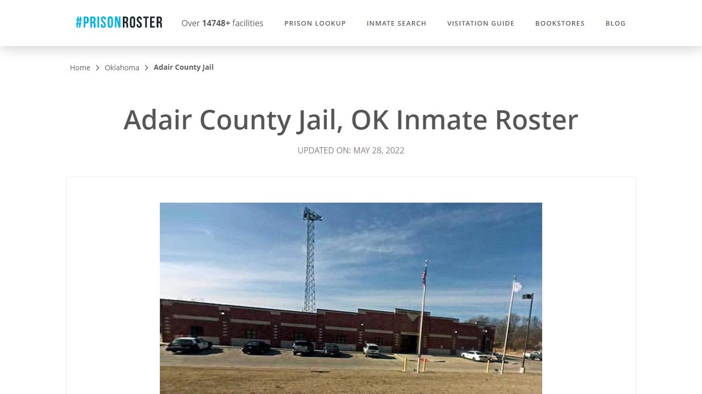 Adair County Jail, OK Inmate Roster - Prisonroster